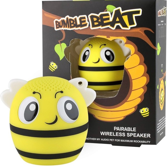 My Audio Pet, Bee Mini Bluetooth Wireless Speaker for Kids of all ages. - Picture 1 of 6